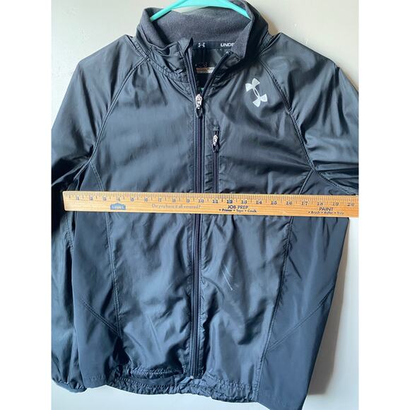 Under Armour Women's Black Zip Up Jacket- Size Small - Picture 7 of 8
